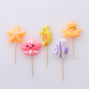 Sea Creatures Candles